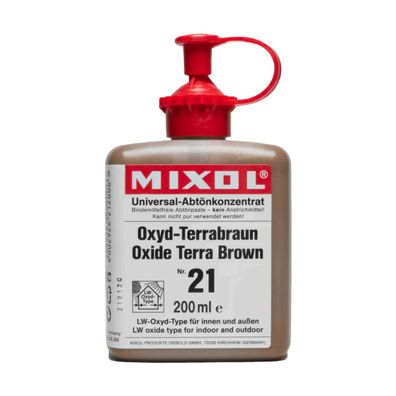 Mixol Oxyd Abtönkonzentrat 200 ml Oxyd-Terrabraun