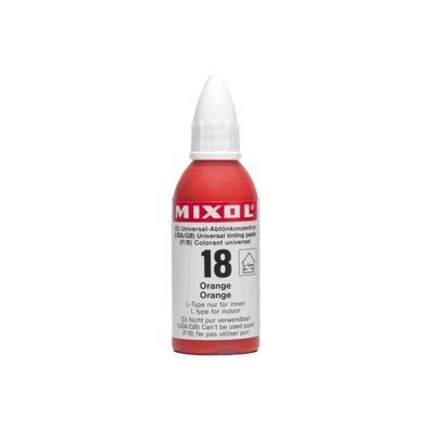 Mixol Innenfarben Abtönkonzentrat 20 ml Orange