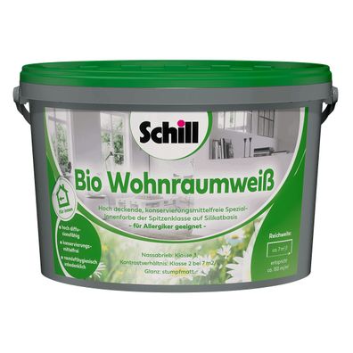 Schill Bio Wohnraumweiß 5 Liter