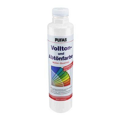 PUFAS Vollton- und Abtönfarbe 750 ml Weiß