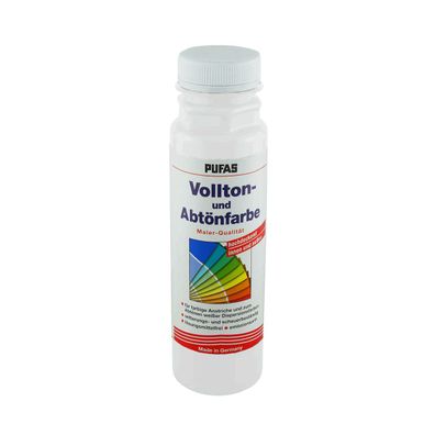 PUFAS Vollton- und Abtönfarbe 250 ml Weiß