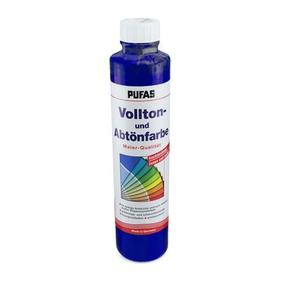 PUFAS Vollton- und Abtönfarbe 750 ml 536 ultramarinblau