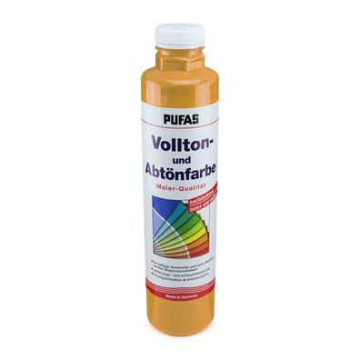 PUFAS Vollton- und Abtönfarbe 750 ml 519 mandarin