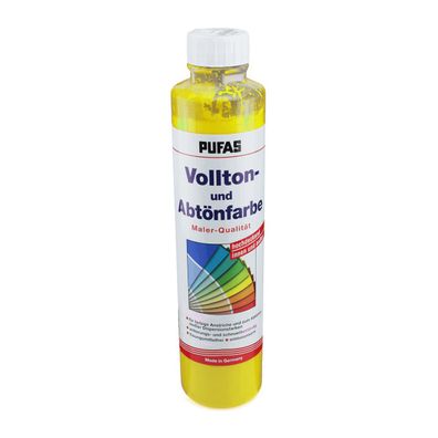 PUFAS Vollton- und Abtönfarbe 750 ml 512 konstantgelb