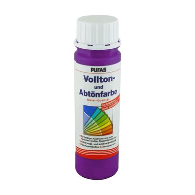PUFAS Vollton- und Abtönfarbe 250 ml 537 violett
