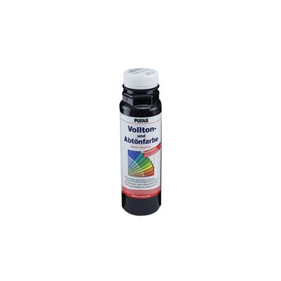 PUFAS Vollton- und Abtönfarbe 250 ml 510 oxidschwarz