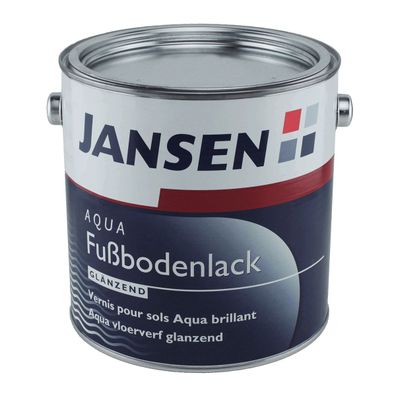 Jansen Aqua Fußbodenlack 2,5 Liter Braun