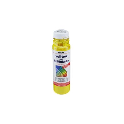 PUFAS Vollton- und Abtönfarbe 250 ml 501 gelb