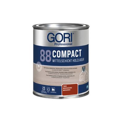 GORI 88 Compact-lasur 2,5 Liter 7809 Mahagoni