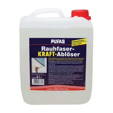 PUFAS Rauhfaser-KRAFT-Ablöser Tapetenablöser 5 Liter