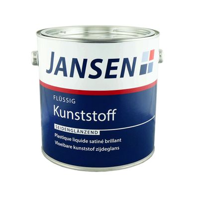 Jansen Flüssig-Kunststoff 2,5 Liter RAL 7032 - Kieselgrau