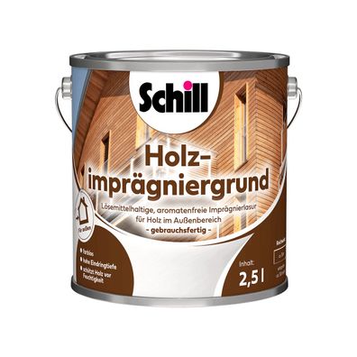 Schill Holzimprägniergrund 2,5 Liter