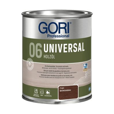 GORI 06 Universal Holzöl 0,75 Liter Bangkirai