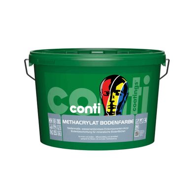 Conti® Methacrylat-Bodenfarbe Bodenbeschichtung 12,5 Liter Hellgrau