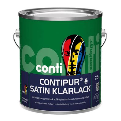 ContiPur® Satin Klarlack seidenglänzend 2,5 Liter