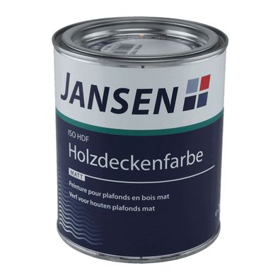 Jansen ISO-HDF Holzdeckenfarbe matt 2,5 Liter