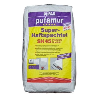 PUFAS Pufamur Super-Haftspachtel SH 45 Gipsspachtelmasse 10 kg
