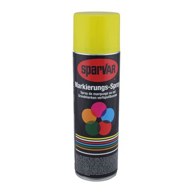 Sparvar Markierungsspray 500 ml Strassenmarkierung Gelb