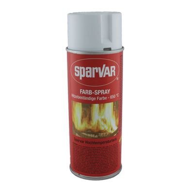 Sparvar Lackspray Hochtemperaturlackspray Weiß
