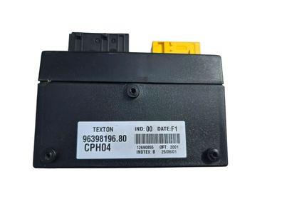 Peugeot 306 Cabrio Komfortsteuergerät Zentralverriegelung Texton 9639819680