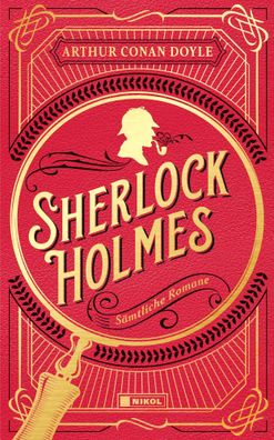 Sherlock Holmes: Sämtliche Romane | Cabra-Leder mit zweifarbigen Prägungen