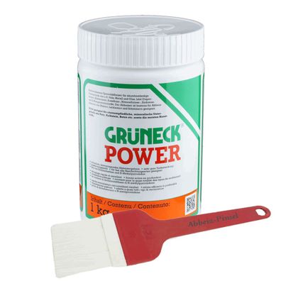 Lackentferner-Set Grüneck® Power mit Abbeizpinsel 1 kg