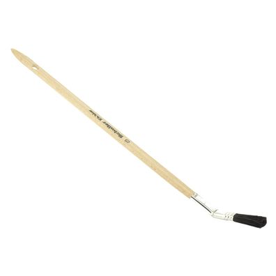 Schuller Maestro PP BLACK Plattpinsel gebogen 10 mm