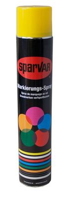 Sparvar Markierspray MS Straßenmarkierungsspray 750 ml Gelb