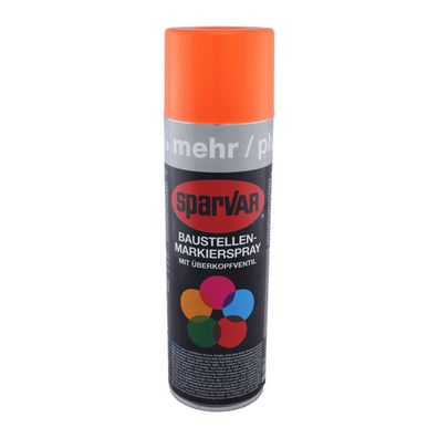 Sparvar Markierspray Baumarker Leuchtorange