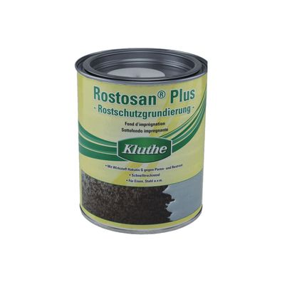 Kluthe Rostosan® Plus Grundierung 0,75 Liter Grau