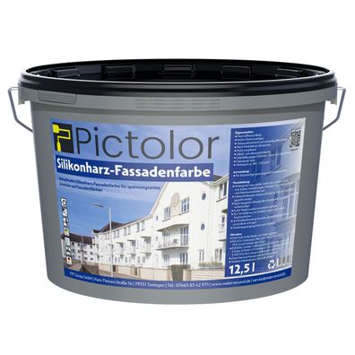 Pictolor® Silikonharz Fassadenfarbe 12,5 Liter