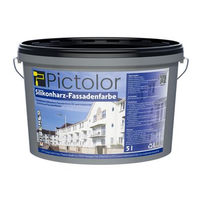 Pictolor® Silikonharz Fassadenfarbe 5 Liter