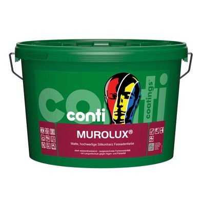 Conti® Murolux® Silikonharz-Fassadenfarbe 12,5 Liter