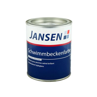 Jansen Schwimmbeckenfarbe seidenglänzend 0,75 Liter 53 - Seegrün