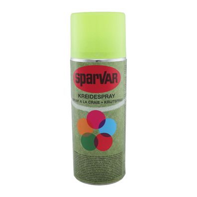 Sparvar Markierspray Kreidespray Leuchtfarben Leuchtgelb