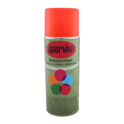 Sparvar Markierspray Kreidespray Leuchtfarben Leuchtrot