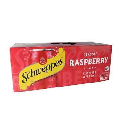 Schweppes Raspberry Karton - Australian Import 10x375 ml