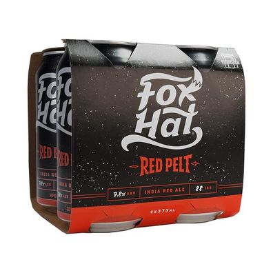 Fox Hat Red Pelt India Red Ale 7.8 % vol. 4x375 ml