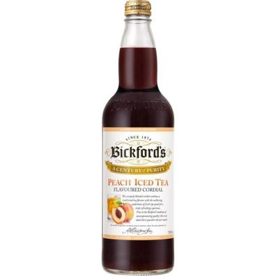 Bickford's Cordial Peach Iced Tea 750 ml