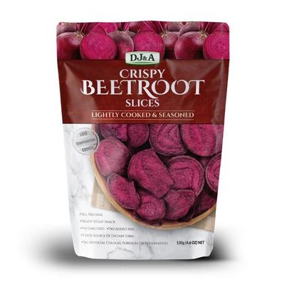 DJ&A Crispy Beetroot Slices Maxipack 130 g