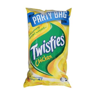Twisties Chicken Maissnack Party Bag 270 g