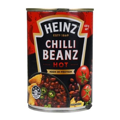 Heinz Mexican Chilli Beanz Hot 420 g