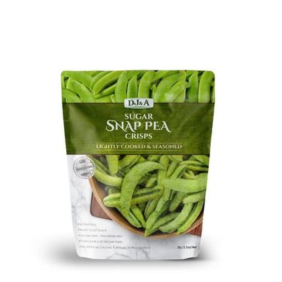 DJ&A Sugar Snap Pea Crisps Seasoned 30 g