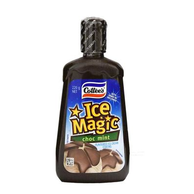 Cottee's Ice Magic Choc Mint Ice Cream Topping 220 ml