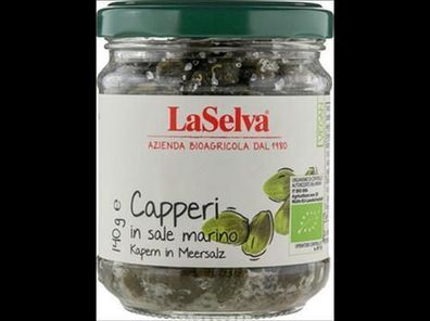LaSelva 6x Kapern in Meersalz 140g