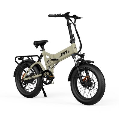 Elektrofahrrad faltbar 20“ All Terrain Mountainbike mit 48V 16.5Ah Akku mit Rücksitz