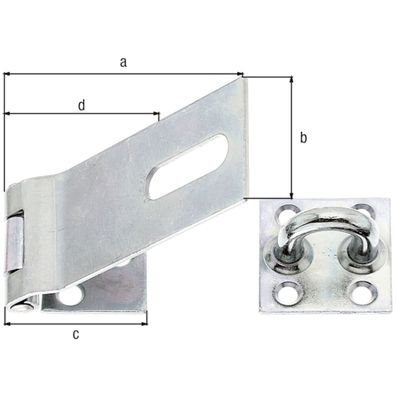 Sicherheitsüberfalle 93 mm
