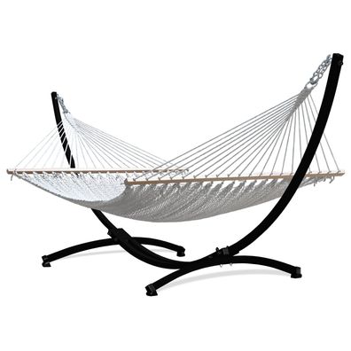 Potenza Hängematte 210x140cm mit Gestell für 2 Personen Stabhängematte 200kg