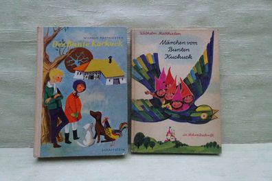 Wilhelm Matthießen Der bunte Kuckuck vom bunten Schreibschrift Großdruck Märchen