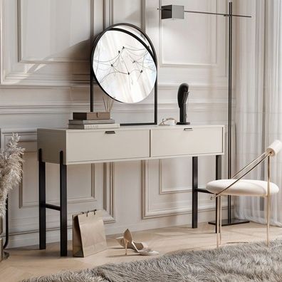 Schminktisch mit Schubladen Cremona, Kosmetiktisch, Make-up Tisch